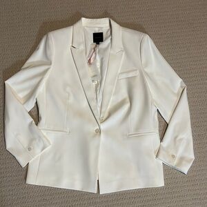 NWT ivory blazer
